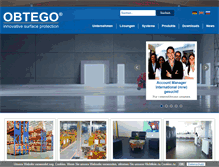 Tablet Screenshot of obtego.com